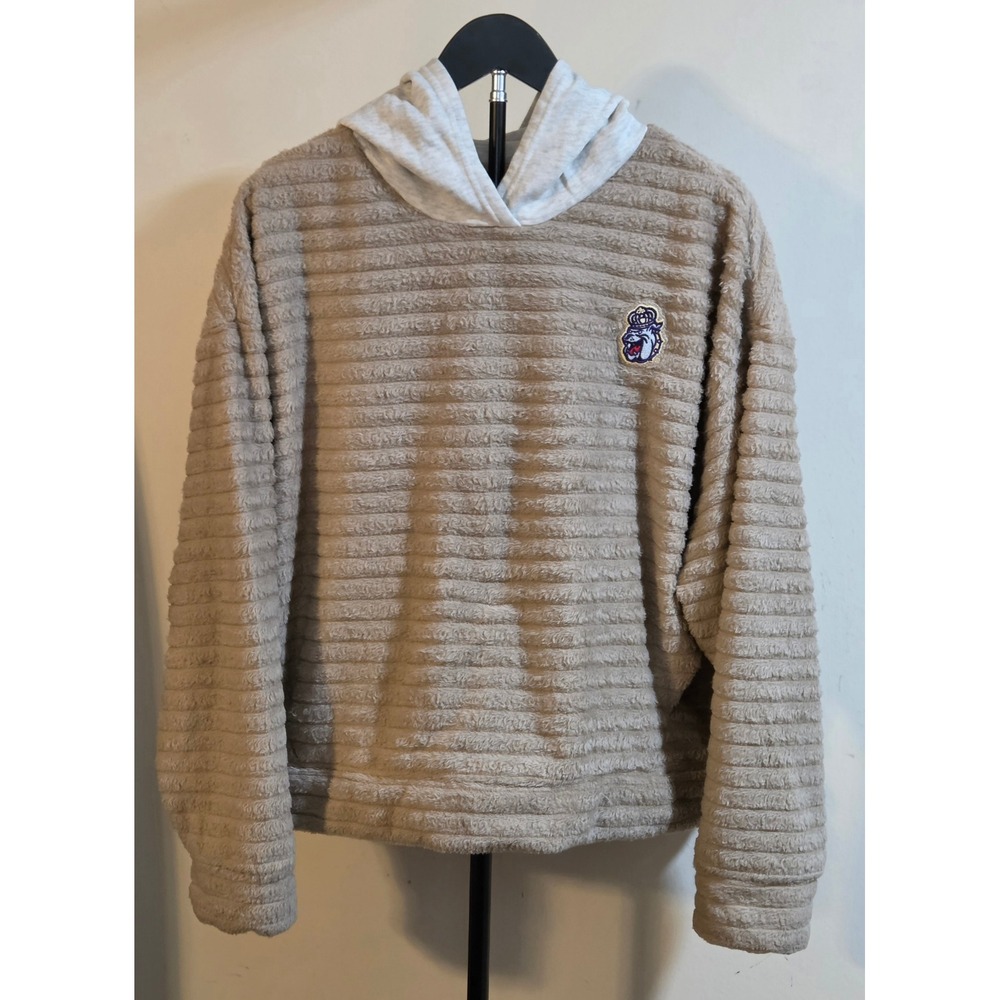 Rivalry Threads Ribbed Plush James Madison University Hoodie Women's Size XL